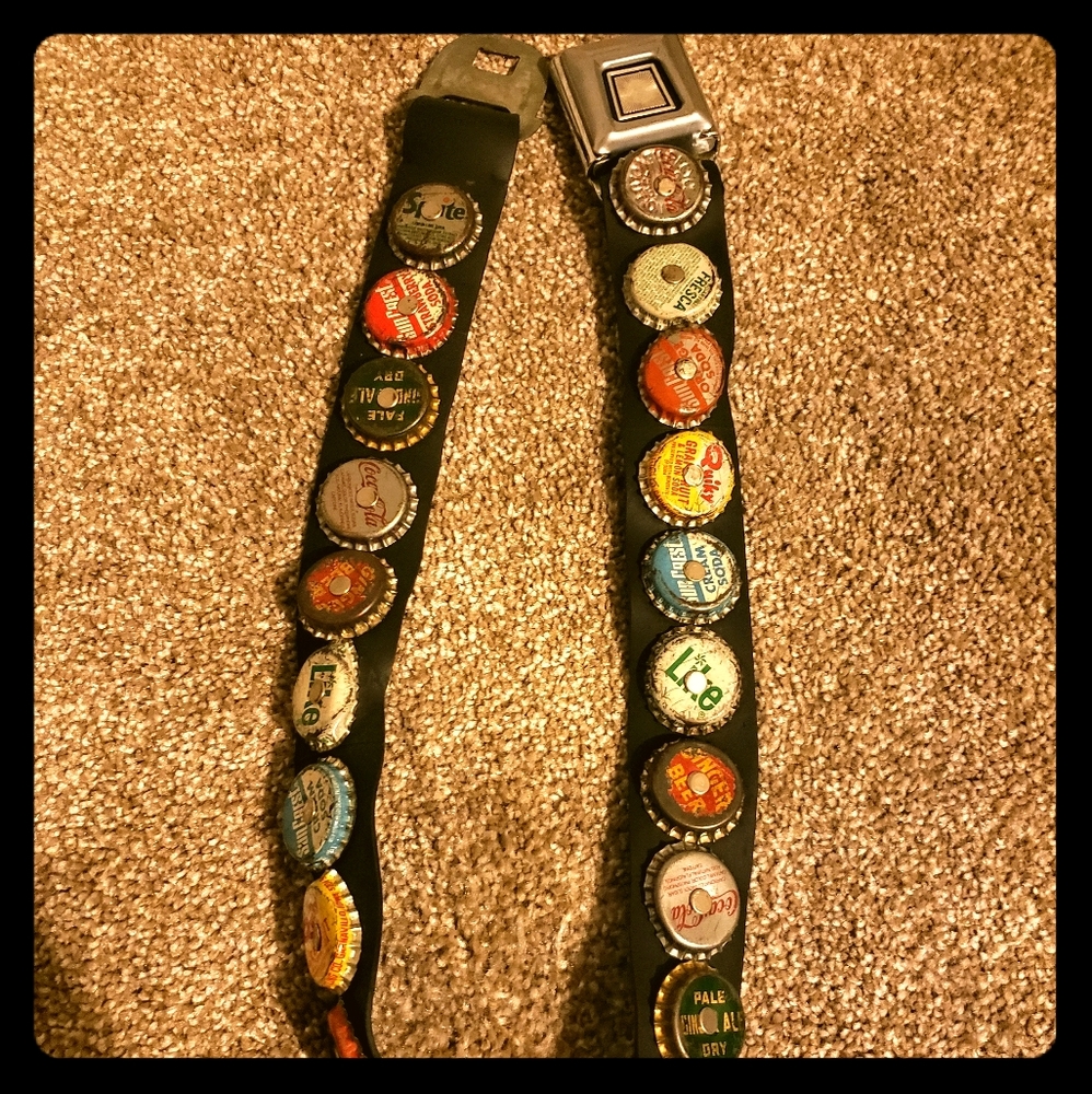 Soda Cap Seatbelt Belt